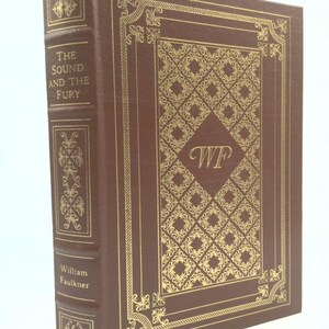 The Sound and the Fury -- Easton Press / Brown Leather by William Faulkner