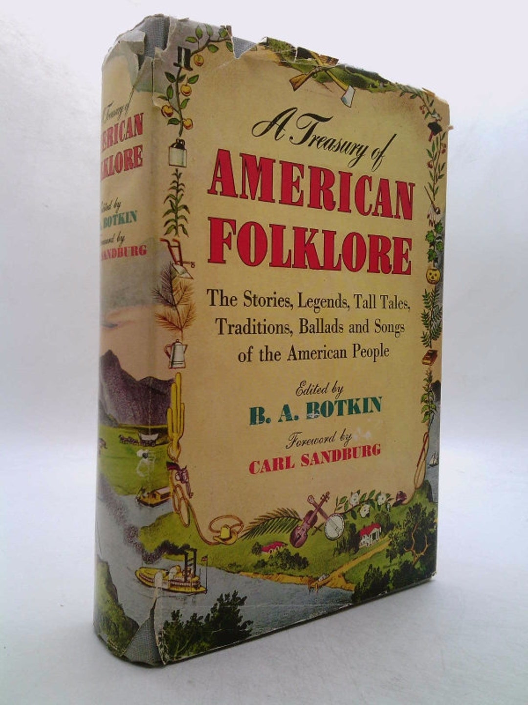 A Treasury of American Folklore by B. A. Botkin - Etsy