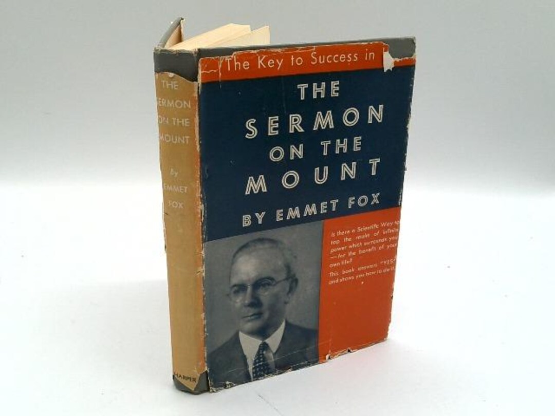 The Sermon on the Mount by Emmet Fox - Etsy