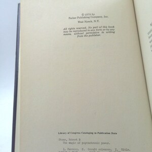The Magic of Psychotronic Power by Robert B. Stone image 2
