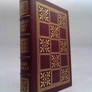The Adventures of Huckleberry Finn, 1981, Full Leather by Mark Twain
