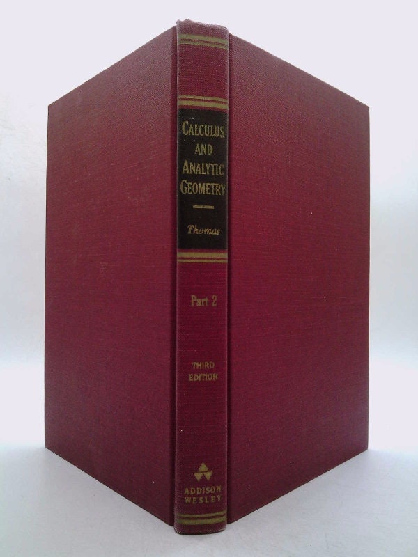 Calculus and Analytic Geometry Part 2 Vectors and Functions of