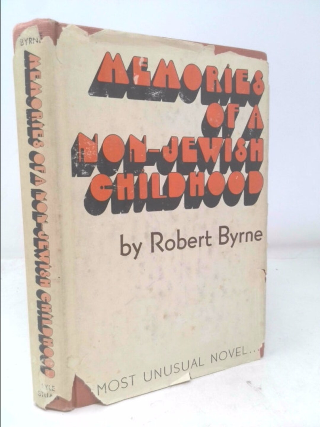 Memories of a Non Jewish Childhood by Robert Byrne - Etsy