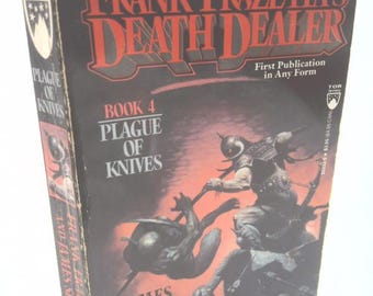 Plague of Knives (Frank Frazetta's Death Dealer, Book 4) by Frank Frazetta