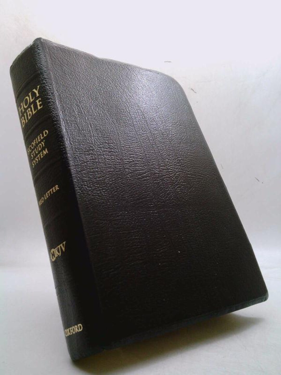 Holy Bible Scofield Study System, Red Letter, Nkjv New King