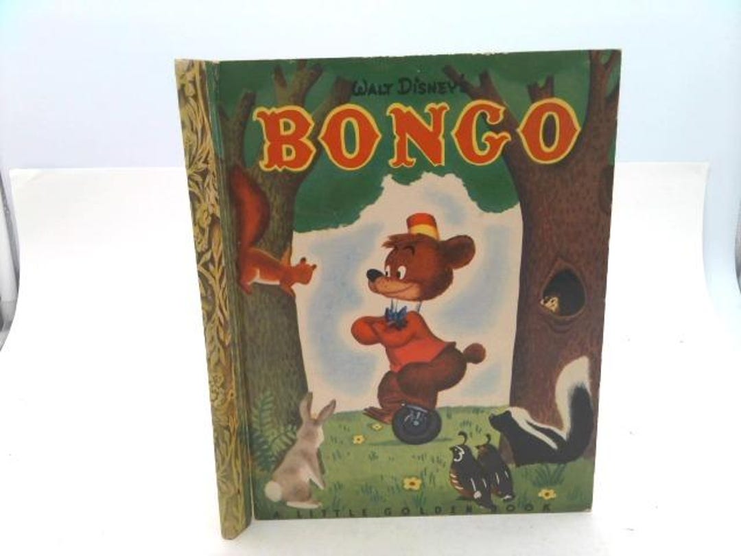 Walt Disney's Bongo (little Golden Book) by Campbell - Etsy