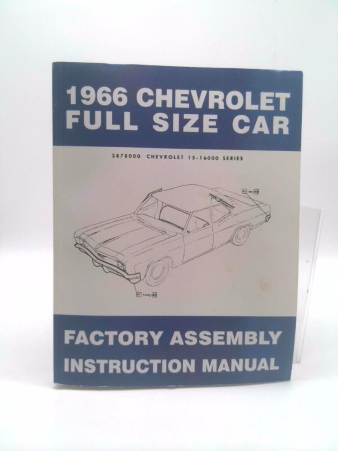 1968 Chevrolet Chevelle El Camino Original Assembly Manual – Bishko Reprint Instructions Book