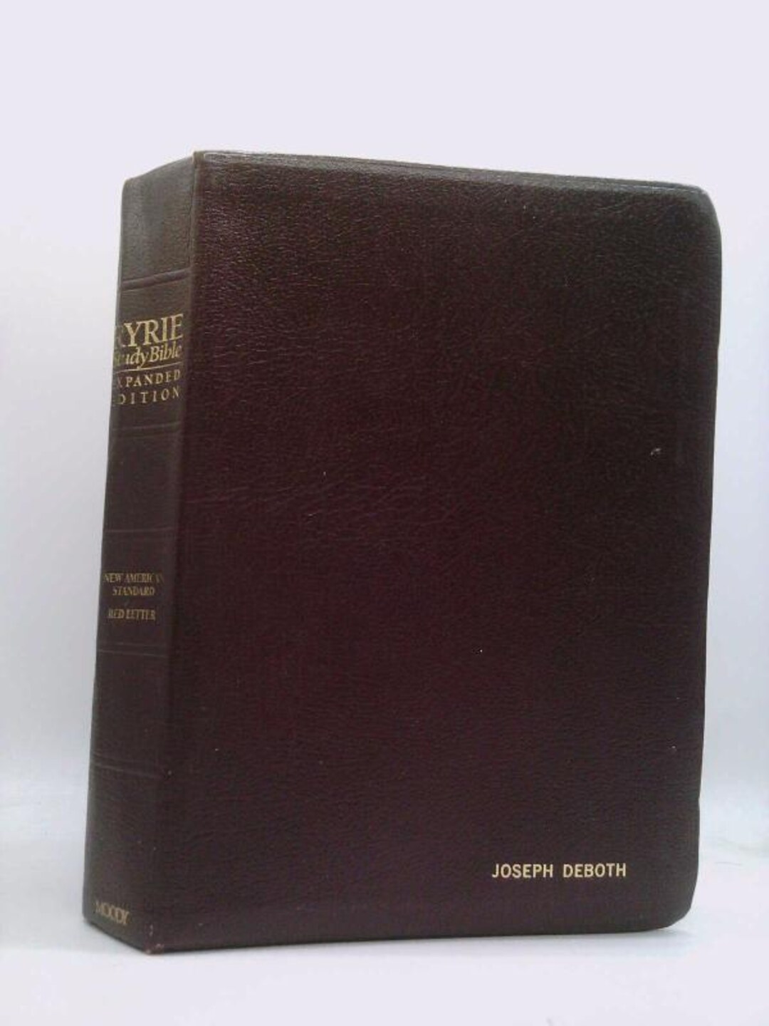 New American Standard Study Bible