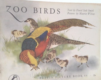 Zoo Birds. Puffin Picture Book No. 68 by David Seth Smith