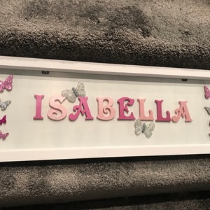 Personalised Name/Sign Frame Gift