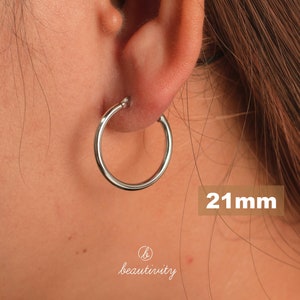 925 Sterling Silver Twisted Hoop earrings • Minimalist Gold and Silver Jewelry• Minimalist Huggie Earrings• Perfect Gift for Her（EH015)