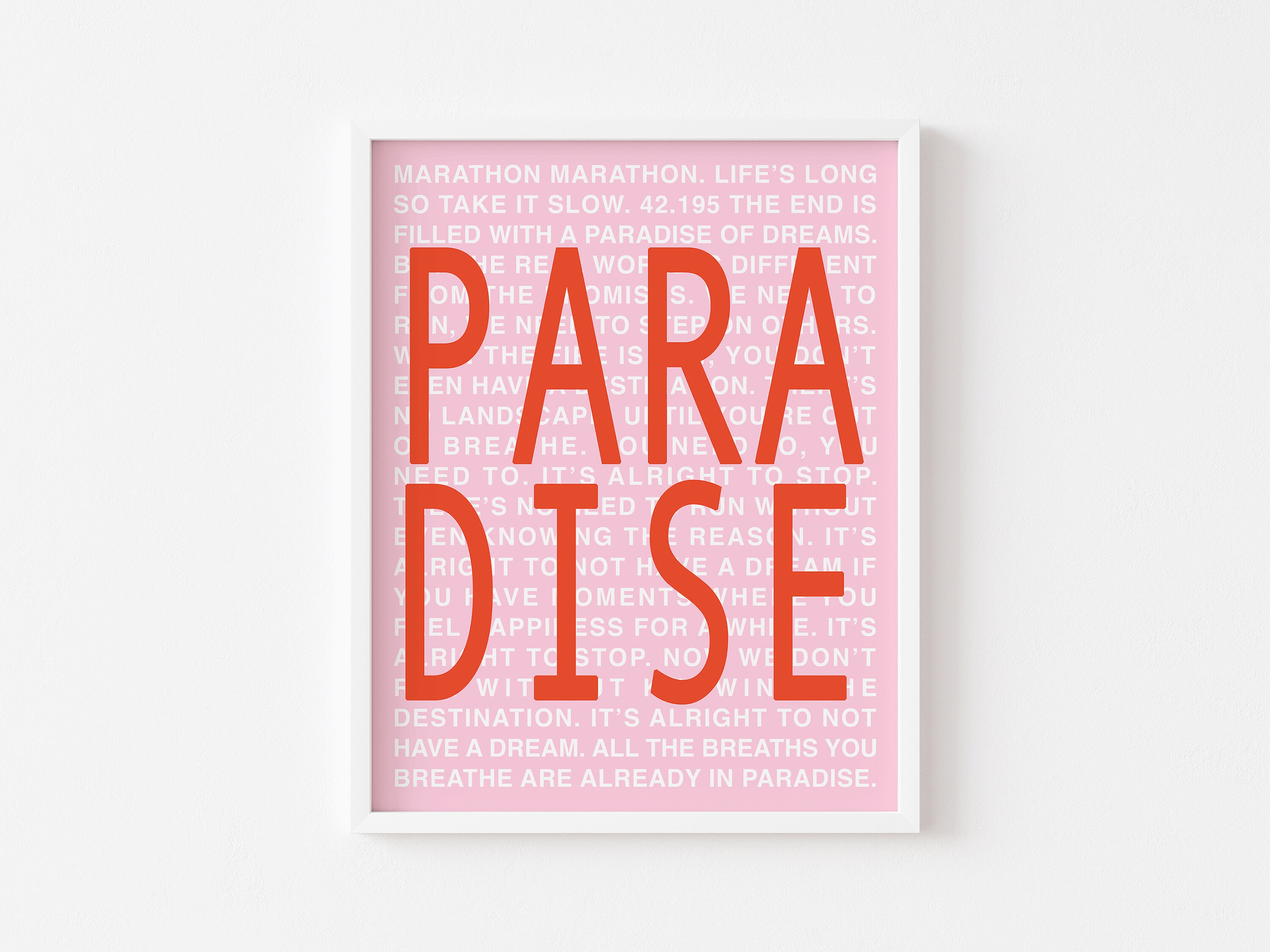 Bts Paradise Music Lyrics Colorful Wall Art Print More Etsy Australia
