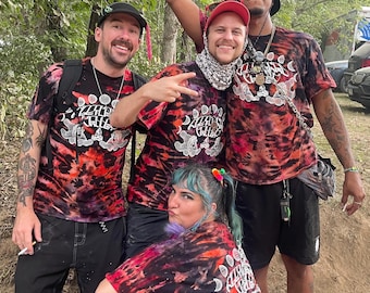 Nocturnal Valley 2026 Bleach Dye T shirt **PRE ORDER**