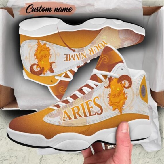 Aries Air Jordan 13 Sneakers Zodiac january shoe Jordan 13 Etsy