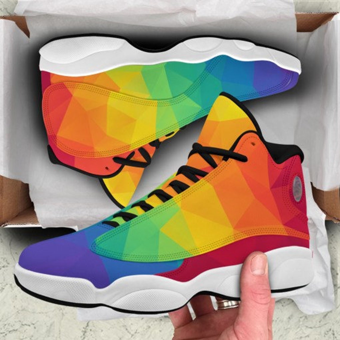 jordan 13 rainbow