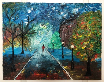 Oil Painting on Canvas