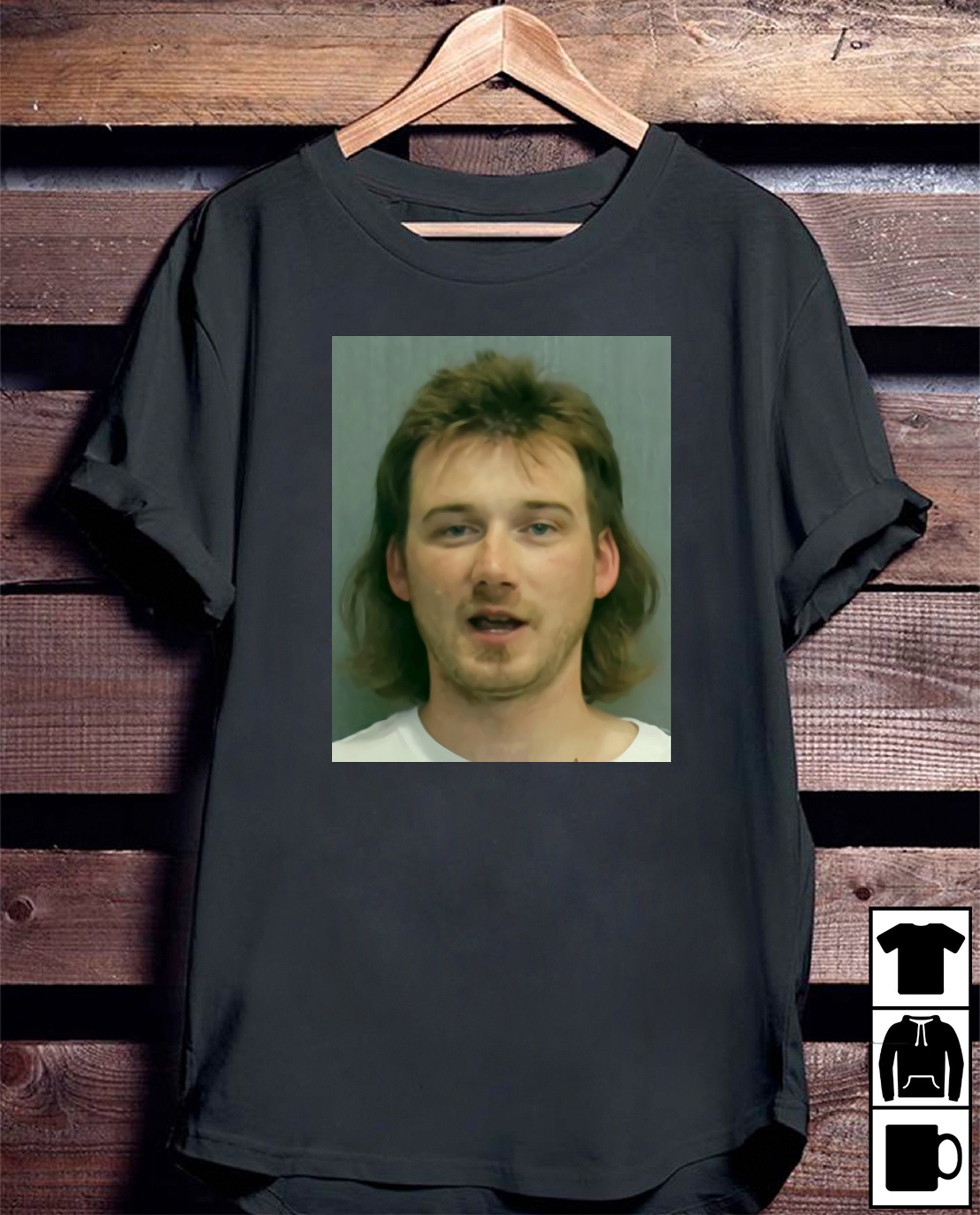 Morgan Wallen Mugshot Tshirt Morgan Wallen Shirt Mugshot | Etsy