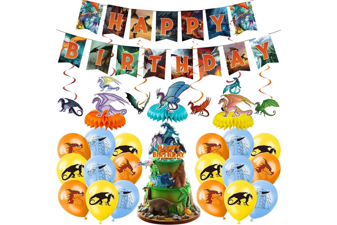 Wings of Fire Party Decoration Wings of Fire Dragon Game - Etsy