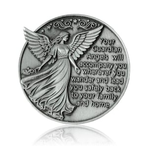 Guardian Angel Visor Clip for Car - A for New Drivers! Christian Car Accessories & Catholic Gifts for Women, Faith-Infused Journey Companion