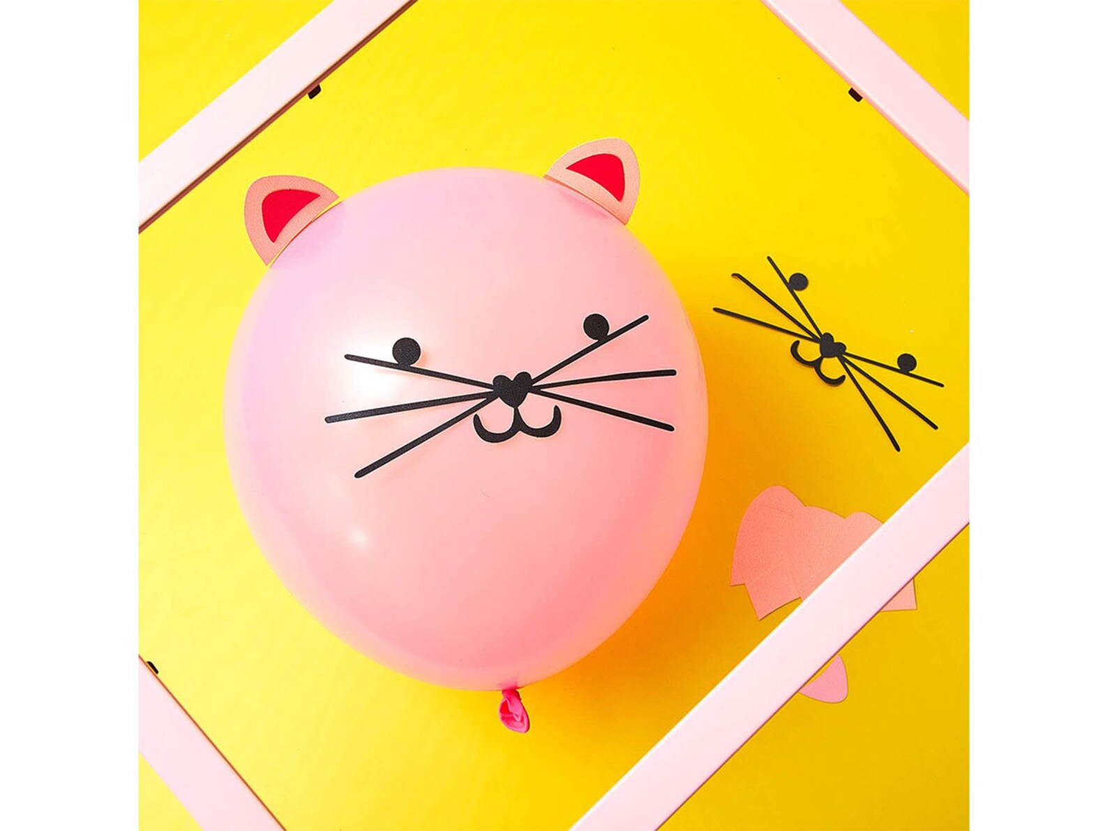 36 Pieces DIY Cat Balloons Animal Balloons Latex Kitty Etsy