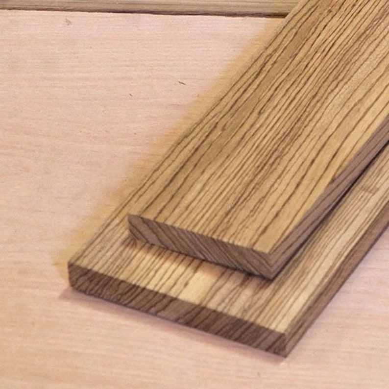 Zebra Wood CUTTING BOARD BLANK. Roughly | Etsy