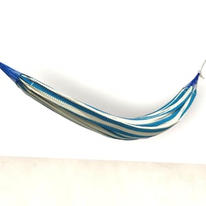Handwoven Cotton Hammock for Indoor and Outdoor Use, Boho Hanging Bed for Ultimate Comfort, Rustic Home Decor, Patio Relaxation
