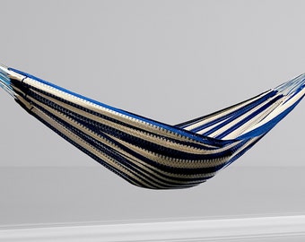 Authentic Yucatan Cotton Black Hammocks: Vibrant Comfort for the Beach and Beyond