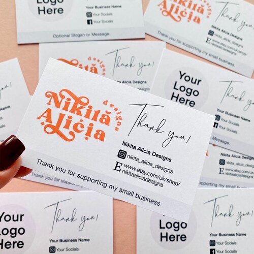 Cosplay Business Cards Etsy