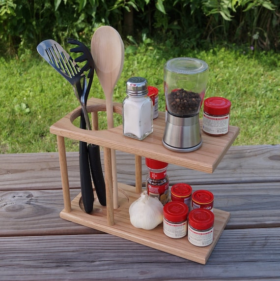 Kitchen Organizer Spice Rack Utensil Holder Kitchen Utensil