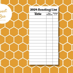 Reading Tracker SVG, Book Tracker SVG, PNG, Cutting Machine Book Log