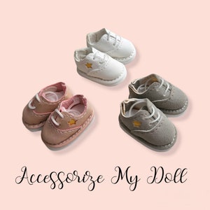 British Style PU Leather Shoes for Blythe, Obitsu, Licca, Azone, Pullip, Blythe Shoes, Blythe Clothes, Blythe Retro Leather Shoes Stars