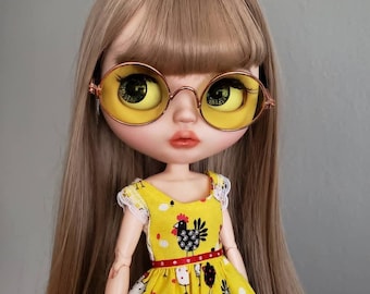 Round Glasses for Blythe Doll, Glasses for Blythe, Blythe Doll Sunglasses, Pet Glasses, Blythe Doll Glasses, American Girl Doll Glasses