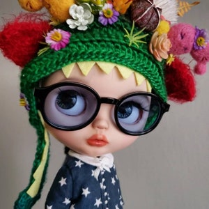 Glasses for Blythe Doll, Round Glasses for Blythe, Blythe Doll Sunglasses, Cat Glasses, Blythe Doll Glasses, Dog Glasses