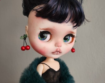 Blythe Doll Earrings, Earrings for Blythe, OOAK Blythe, Pullip Doll, Rainbow High Earrings, BJD Doll Jewelry, Custom Blythe Doll, BJD Doll