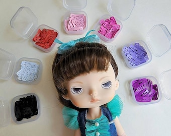 2 Miniature Hair Clips, 2cm Hair Clip, Doll Hair Accessories, Hair Clip For Blythe, Barbie Hair Clip, Blythe Accessories, Hair Clip, BJD