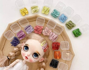 2 Miniature Hair Clips, 3cm Hair Clip, Doll Hair Accessories, Hair Clip For Blythe, Blythe Accessories, Doll Hair Clip, 1/3 1/4 1/6 BJD Doll
