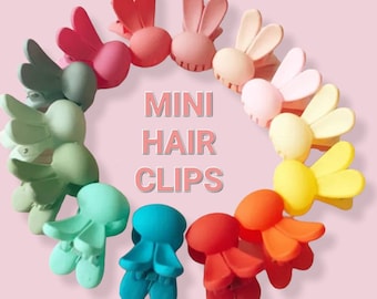 1 Miniature Hair Clip, Doll Hair Pin, Doll Hair Accessories, Hair Clip For Blythe, Baby Barrette, Mini Bunny Hair Clip, Doll Claw Hair Clip