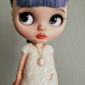 Blythe Doll Necklace, Miniature Doll Necklace, Accessories for Blythe, OOAK Blythe, Blythe Accessories, BJD Doll Jewelry, Pullip Accessories