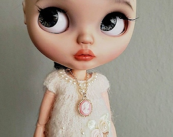 Blythe Doll Necklace, Miniature Doll Necklace, Accessories for Blythe, OOAK Blythe, Blythe Accessories, BJD Doll Jewelry, Pullip Accessories