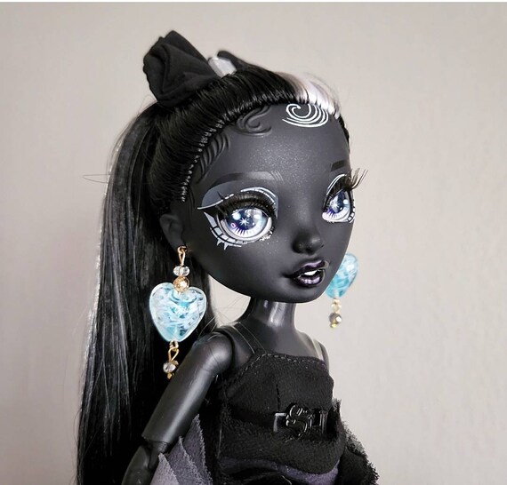 Rainbow High Earrings Blythe Earrings Pullip Earrings OOAK Etsy