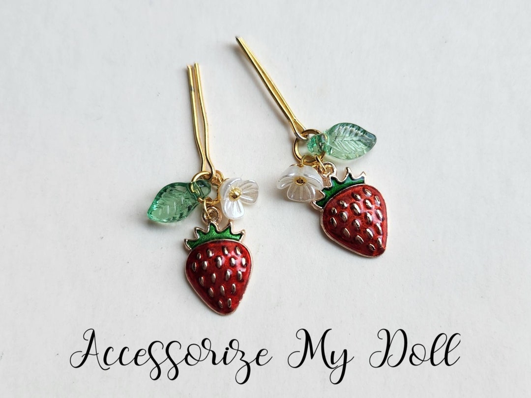 Rainbow High Earrings Blythe Doll Earrings Strawberry Etsy
