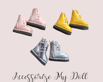 Brittiska PU-läderskor för Blythe, Licca, Azone, Pullip, Blythe-skor, Blythe-kläder, Blythe retro-läderskor, Pullip-dockor