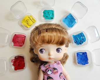 2 Miniature Hair Clips, 2cm Hair Clip, Doll Hair Accessories, Hair Clip For Blythe, Barbie Hair Clip, Blythe Accessories, Hair Clip, BJD
