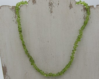 Genuine Olivine (Peridot) &quot;Hawaiian Diamond&quot; Necklace and Bracelet Olivine Hawaiian Bracelet and Matching Necklace Hand Made Free Shipping
