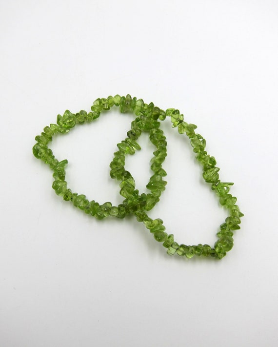 Genuine Olivine peridot hawaiian Diamond Stretch Bracelet Olivine Hawaiian Style Bracelet Hand Made Free Shipping Etsy