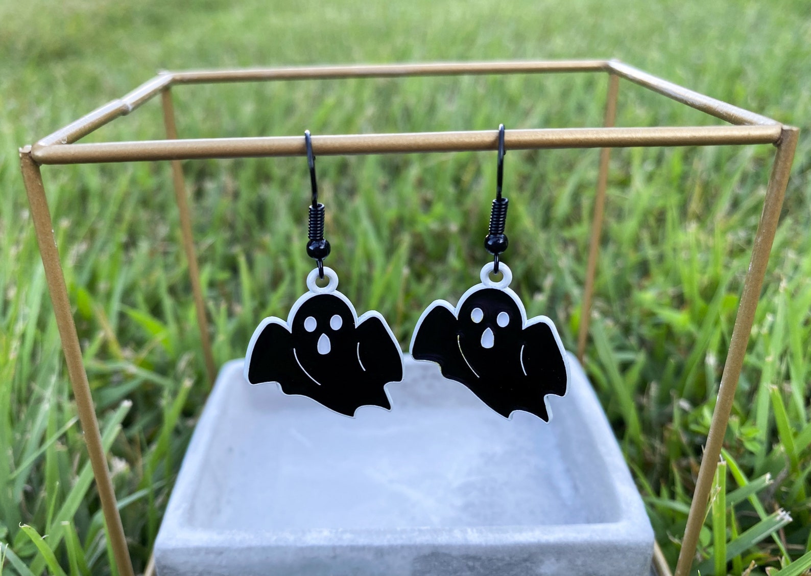 Halloween Charm Earrings Halloween Cute Earrings Jewelry Etsy
