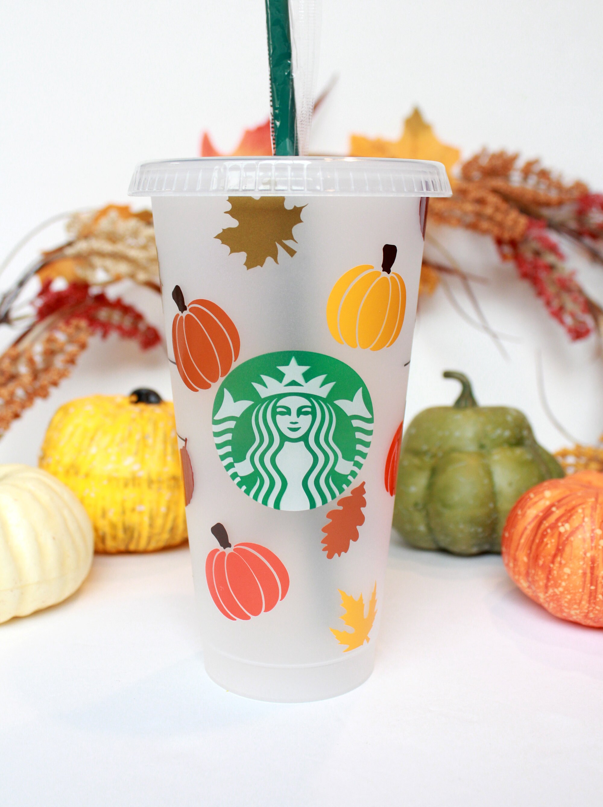 Personalized Starbucks Fall Cold Cup Coffee Tumbler/Custom Etsy