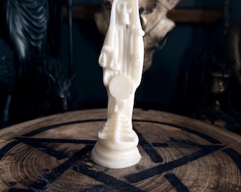 Small Santa Muerte Figure Candles