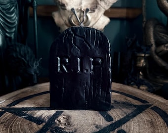 R.I.P. Tombstone Candle