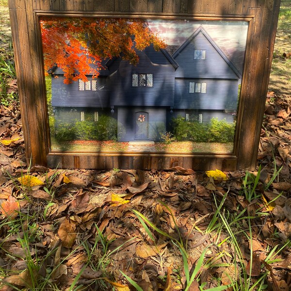 Salem Witch Picture Frames Etsy